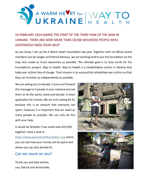 24 FEBRUARY 2024 MARKS THE START OF THE THIRD YEAR OF THE WAR IN UKRAINE. THERE ARE NOW MORE THAN 18 …